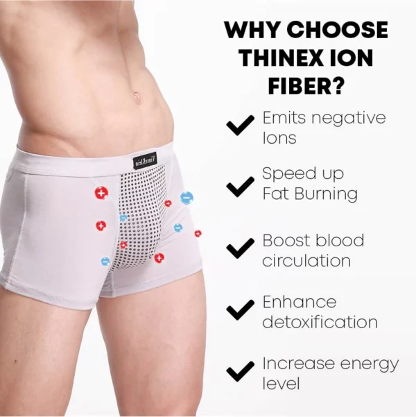 THINEX IONFiber Tourmaline MenPantalones ajustados