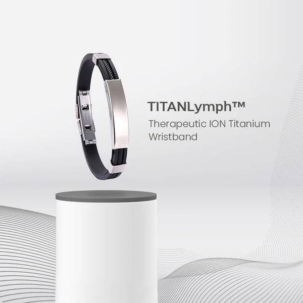 TITANLymph™ Therapeutic ION Titanium armband