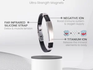 TITANLymph™ Therapeutic ION Titanium Wristband