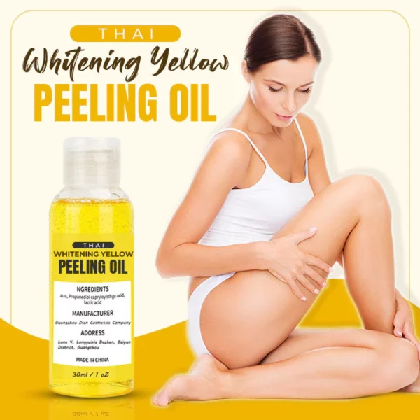 Tajlandiż Whitening Yellow Peeling Żejt