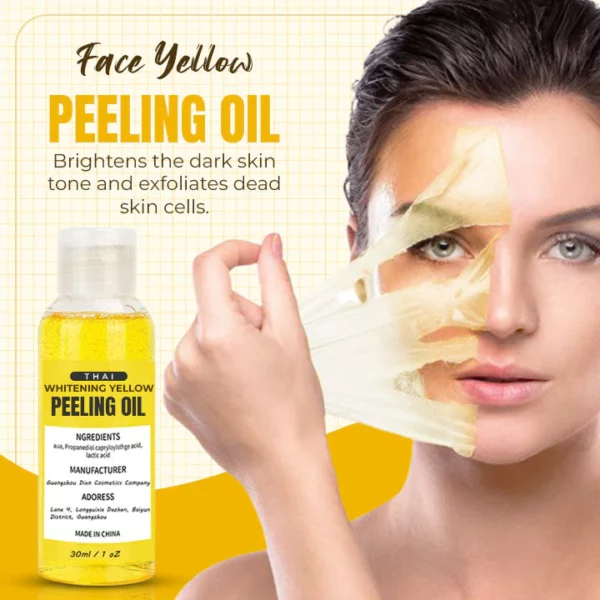 Tay Ağardıcı Sarı Peeling Yağı