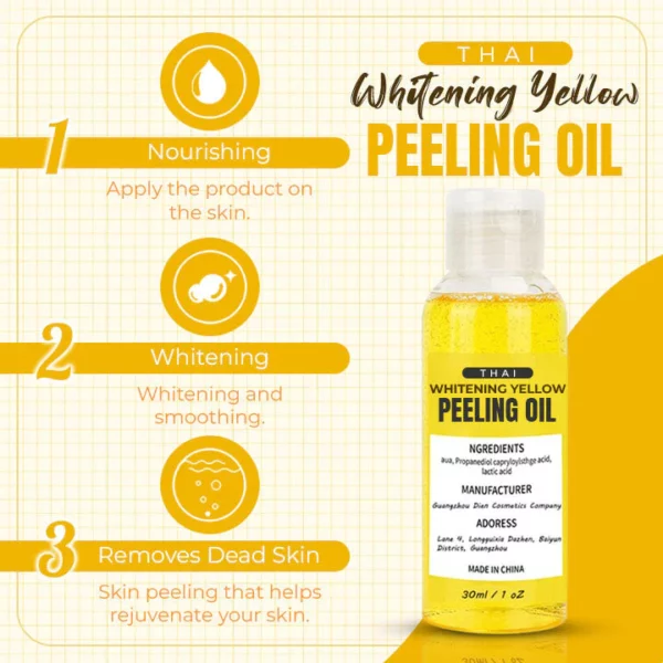 Thai Whitening Yellow Peeling-Öl