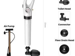 The Drain Blaster™ - Air Powered Plunger