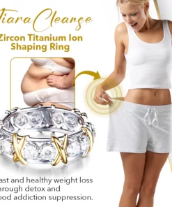TiaraCleanse Zircon TitaniumIon Shaping Ring