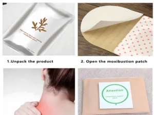 Tourmaline self-heating moxibustion patch