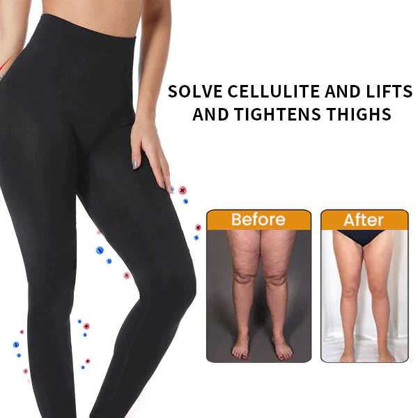 UltraSLIM Tourmaline Ion Body Shaping Stretch Silke Strømper