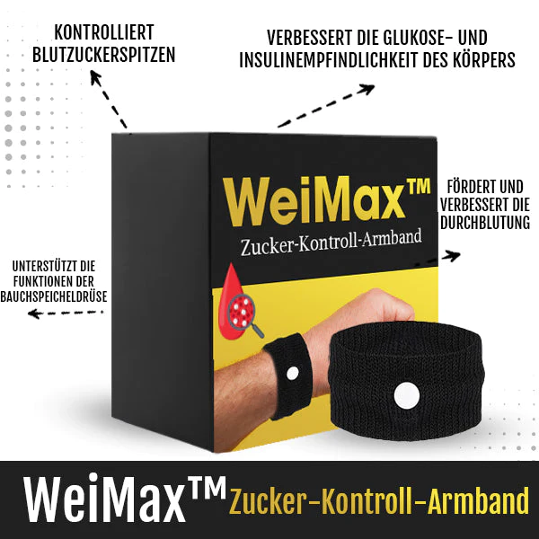WeiMax™ Zucker-Kontroll-Brazalete