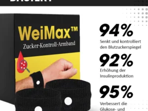 WeiMax™ Zucker-Kontroll-Armband