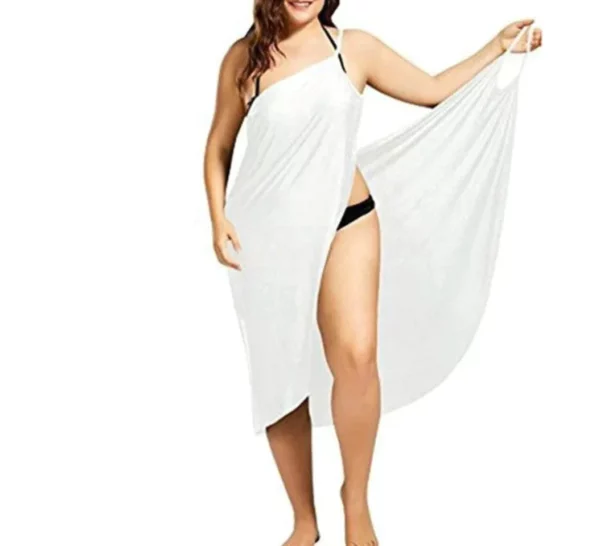 Frauen-Strand-loses beiläufiges Seidenkleid