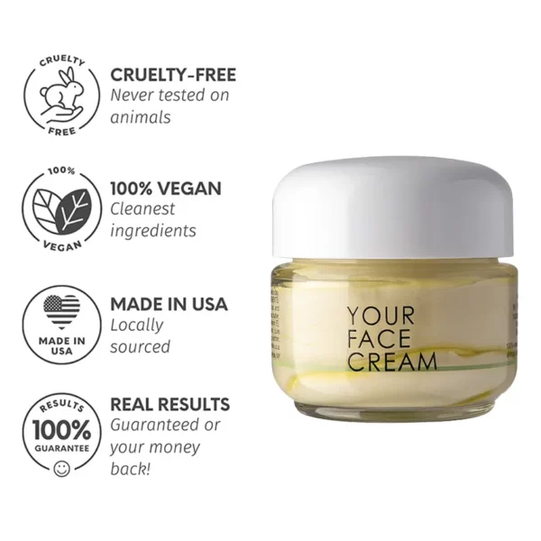 YOUR FACE SKINCARE™ Luxe Profunda Kontraŭsulka Vizaĝa Kremo