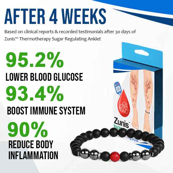Zunis™ Thermotherapie-Fußkettchen zur Zuckerregulierung