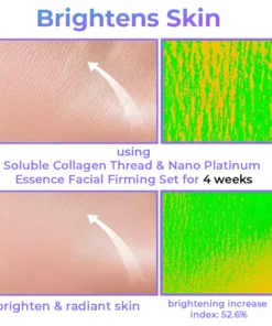 flysmus™ Soluble Collagen Thread & Nano Platinum Essence Facial Firming Set