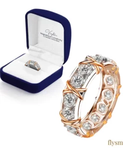 flysmus™ Voghtic Magnetique Lvmphvity Reinigung Kreuz Ring