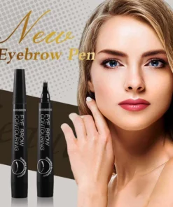 4-Point Waterproof Long Lasting Natural Looking 3D Eyebrow Pen