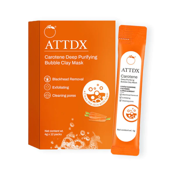 ATTDX Carotene Deep Purifying BubbleClay Mask