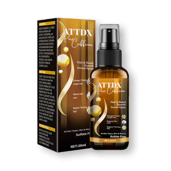 ATTDX PureCaffeine matu bārdas augšanas serums