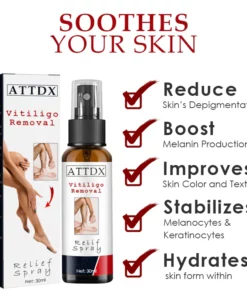 ATTDX VitiligoRemoval Relief Spray