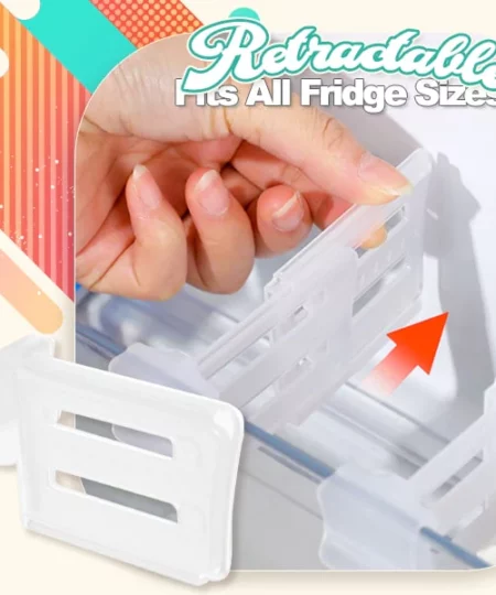 Verstellbare Kühlschrank-Schiebeteiler-Klemmen