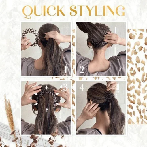 Bird Nest Shaped Hair Holder - Image 5