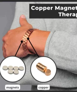CC™ Pure Copper Super Magnetic Therapy Bio Negative Ion Bracelet