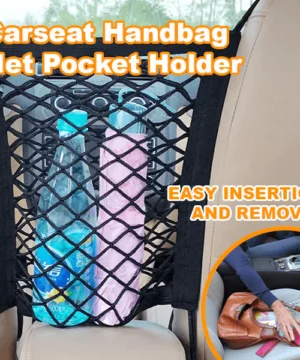 Carseat Handbag Net Pocket Holder