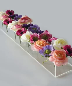 Alternative view of Clear Acrylic Flower Vase