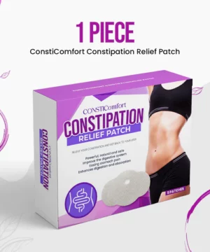 ConstiComfort constipation relief patch