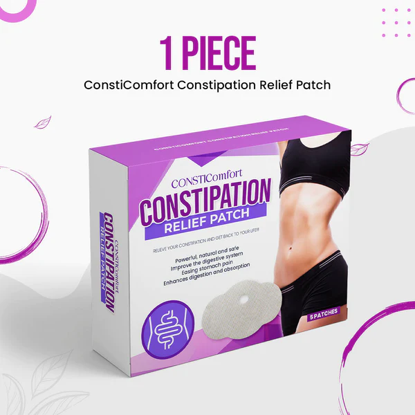 ConstiComfort patch voor verlichting van constipatie