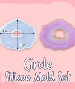 Alternative view of Crystal Cup Mat Silicon Mold