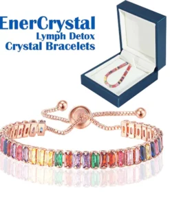 EnerCrystal™ Lymph Detox Crystal Armbänder