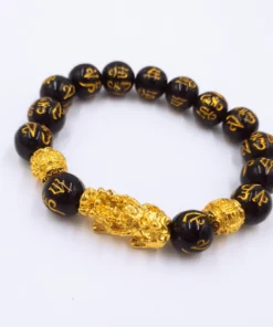 Feng Shui Bixiu Obsidian Bracelet
