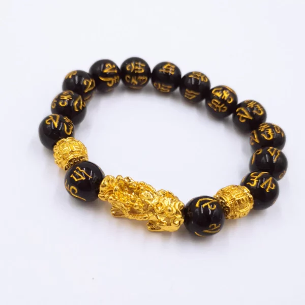 Feng Shui Bixiu Obsidian Bracelet