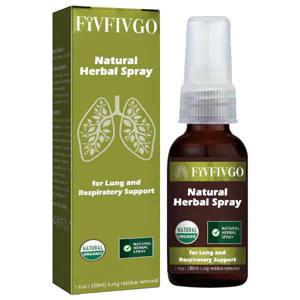 Fivfivgo™ Natürliches Kräuterspray zur Unterstützung von Lunge und Atemwegen