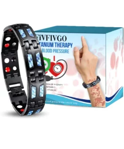 Fivfivgo™ SugarDown Titanium Therapy Armband