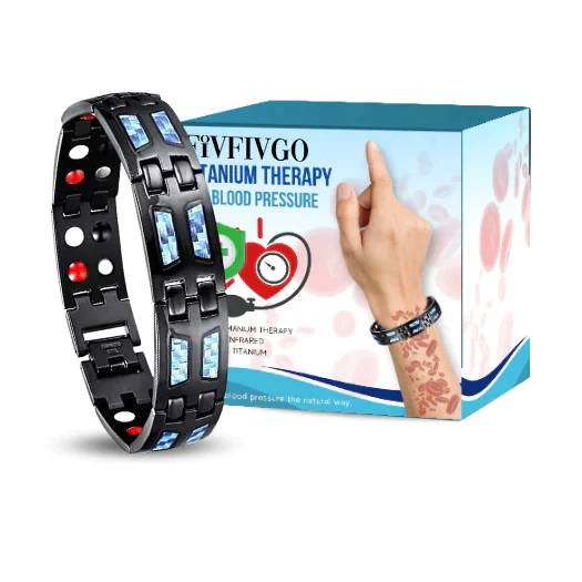 Fivfivgo ™ SugarDown Titanium Therapy Bracelet