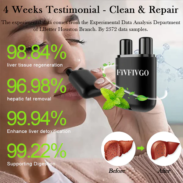 Fivfivgo™ Vegane Leberreinigungs-Entgiftungs und Nasen-Kräuterbox zur Reparatur