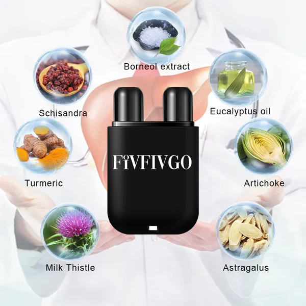 Fivfivgo™ Vegane Leberreinigungs-Entgiftungs und Nasen-Kräuterbox zur Reparatur