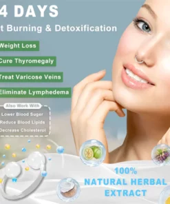 Fivfivgo™ Body Detox & Fat Burn Leber- und Lungenreinigungs-Nasenring mit ätherischen Ölen