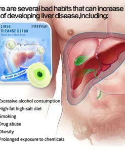 Fivfivgo™ Intensives antioxidatives Leberreinigungspflaster mit Burst Beads