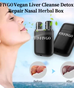 Fivfivgo™ Vegane Leberreinigungs-Entgiftungs und Nasen-Kräuterbox zur Reparatur
