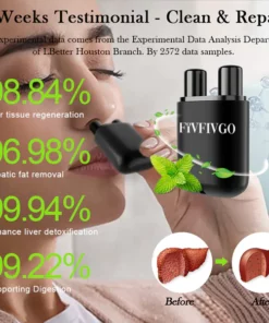 Fivfivgo™ Vegane Leberreinigungs-Entgiftungs und Nasen-Kräuterbox zur Reparatur