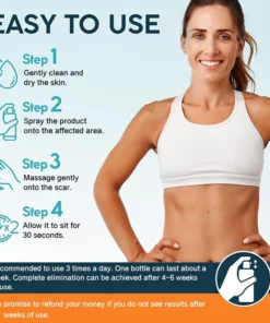 Flashing™ Advanced Scar Spray For All Types of Scars