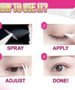 Glue-Free Invisible Eyelid Tape