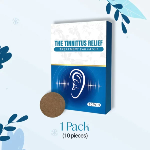 Parche orgánico para oído para o tratamento de alivio do tinnitus HushPro™