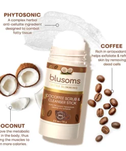 JUENOW™ CoCoffee Scrub & Cleanser stick