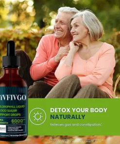 Juenow™ Chlorophyll Liquid Natural Detox and Blood Sugar Support Drops