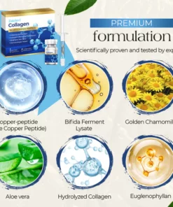 Juenow™ Collagen Blue Copper Peptide Essence Set