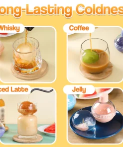 Light Bulb Ice Ball Maker Mold