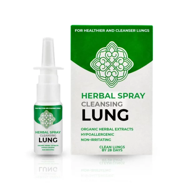 LungNourish™ Spray nasal desintoxicante de pulmón orgánico a base de herbas
