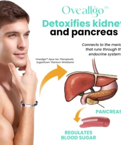 MX™ Apus Ion Therapeutic SugarDown Titanium Wristband